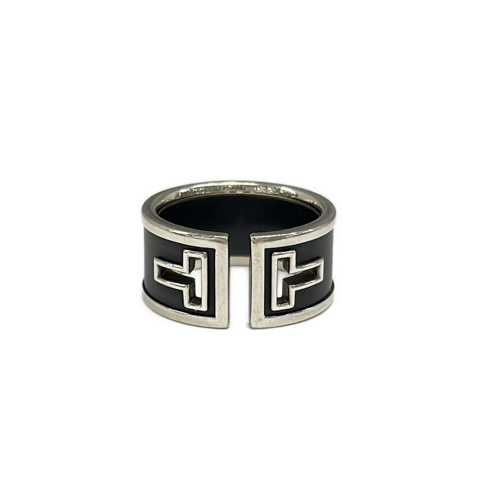 Tiffany & Co. T Cutout Ring Black
